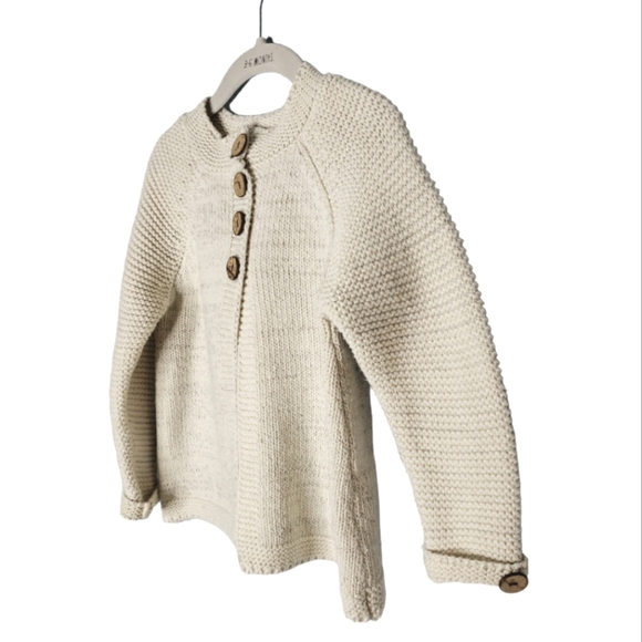 Pretty Girl Knit Cardigan Jacket Minimalist size 120 - Picture 2 of 11